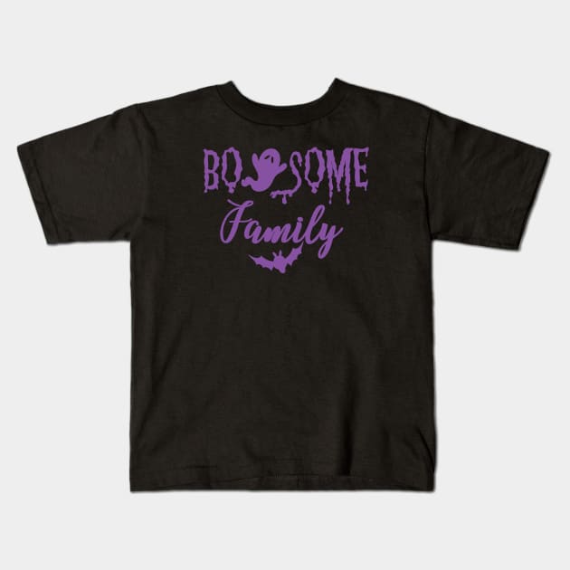 Boosome Family Kids T-Shirt by CandD